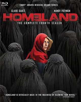 Homeland: The Complete Fourth Season (Blu-ray 2014) Season 4 Still Sealed • £9.99