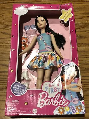 Barbie My First Barbie Doll Renee 13.5-Inch Soft Posable Body NEW BOX DAMAGED • $11.99