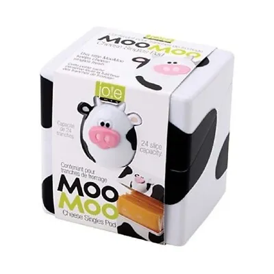 NEW JOIE MSC MOO MOO CHEESE SINGLES POD Slices Container BPA FREE • $19.95