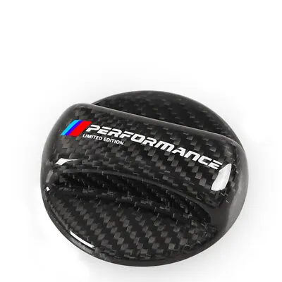 Genuine Carbon Fiber Gas Fuel Cap Cover Fits BMW 3 4 Series M3 M4 M Performance • $26.09