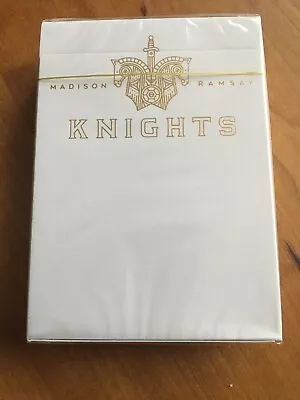 Kinghts White Edition Playing Card Deck By Ellusionist; New Sealed • $10.95