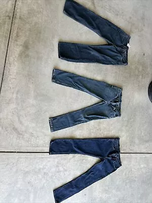 Levis 511&514 Lot Of 3 (1)514/ 34x30 (1) 511 34x32 (1) 511 34x30 • $24.99