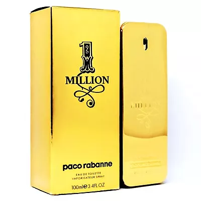 Paco Rabanne 1 Million 3.4 Oz Men's EDT Bold Signature Scent New • $49.99