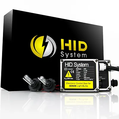 HID System AC 35W HID Conversion Kit H4 H7 H11 H13 9003 9006 6K 5K HiLo BiXenon • $28.97
