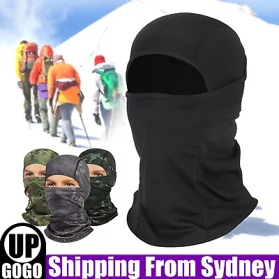 Ski Motorcycle Cycling Balaclava Full Face Mask Winter Scarf Windproof Outdoor • $6.89