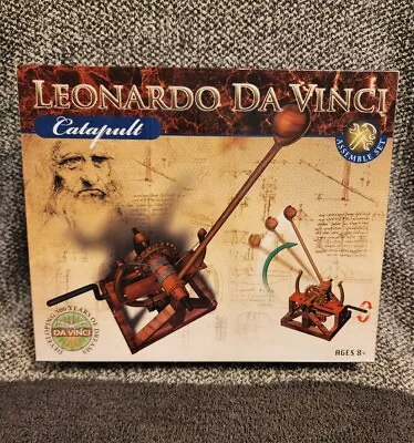 [ LEONARDO DA VINCI ] OLD WORLD MILITARY LAUNCHING CATAPULT Plastic Model Kit • $25