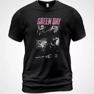 Cotton T-shirt Green Day Warning Album Tee Billie Joe Armstrong Mike Dirnt • $18.95