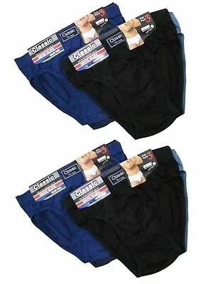 Mens Briefs Slips Classic Underwear Pants Hipster Cotton Lot • £6.99