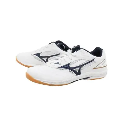 MIZUNO WAVE DRIVE 9 Table Tennis Shoes 81GA2205 14 White/Navy/Gold New In Box • $107.59