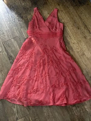 £7.50 • Buy John Rocha Spotty Dress, Size 14