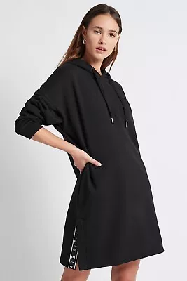 Aje Ladies Hana Jersey Hoodie Dress Oversized Hooded L/Sleeve Dress Jumper S/8 • $89.99