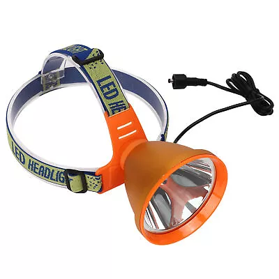 Mining Headlamp Strong Light Rechargeable LED Safety Mining Headlight Wi .g • $36.25