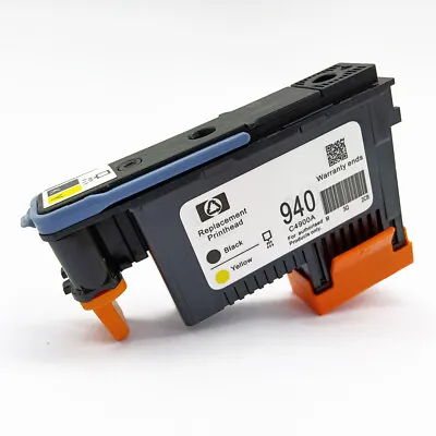 940 Black Yellow Printhead C4900a Fits For Hp A909n A811a 8000 8500A A910a A909a • $25.19