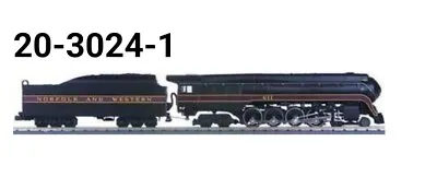 MTH O Scale Premier 4-8-4 J Steam Locomotive Norfolk Southern #611 W/Proto-Sound • $1699.99