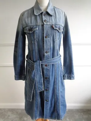 £14 • Buy Levi Denim Dress With Pockets Size Xs Regular