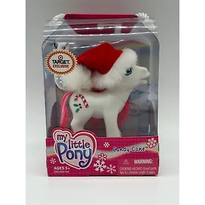 NIB Hasbro My Little Pony MLP Target Exclusive Candy Cane Holiday Pony 2003 NEW • $35