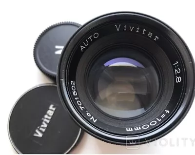 VIVITAR Auto Wide-Angle 100mm F/2.5 Lens For Pentax M42 Mount • $105