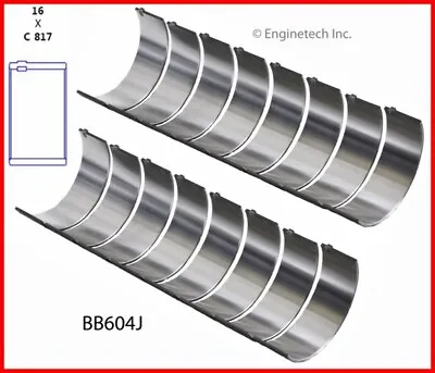 78-85 Oldsmobile 5.7L / 350 OHV V8 16V  N  Diesel Rod Bearings STD • $45.34