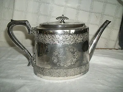 Walker & Hall Sheffield England Silver Coffee/teapot Garland Design • £69.59