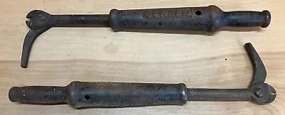 Vintage Cast Iron Nail Puller Lot Of (2) Rex And JUMBO • $24.95