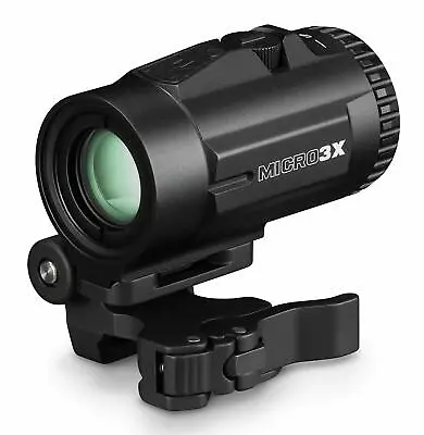 Vortex Micro 3x Magnifier W/ Quick Release Flip Mount - V3XM • $299