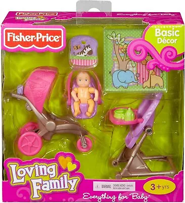 $34.99 • Buy Fisher-Price Loving Family Everything For Baby