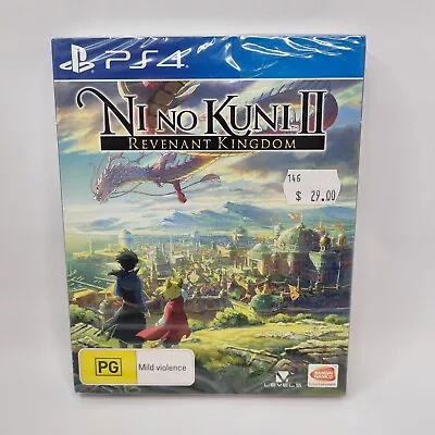 Ni No Kuni II 2 : Revenant Kingdom Special Steelbook Edition PS4 Game (Sealed) • $74.99