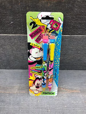 NIP Set Of 2 Pentech Walt Disney Mickey Mouse Mechanical Pencils 13A • $12.99