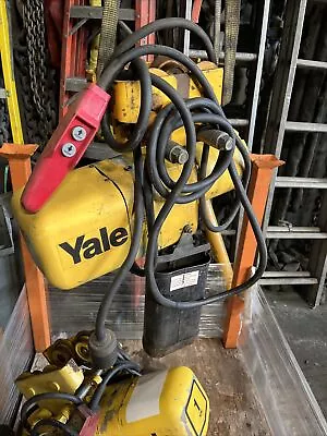 Yale 1/2 Ton Electric Chain Hoist 460/480v • $950