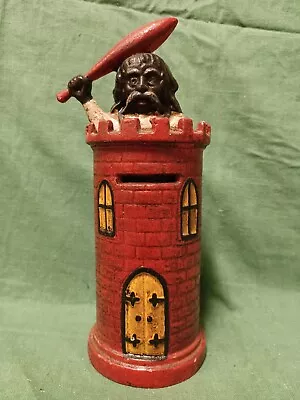 Cast Iron John Harper Castle Moneybox • $195