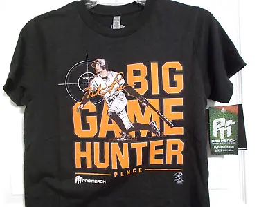 Pro-merch Kid's Mlb*big Game Hunter*(hunter Pence)l(10-12) Dark Gray T-shirt Nwt • $8.49