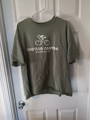 Bootleg Canyon Boulder City NV T Shirt MTB Mountain Bike T-shirt XL • $19.99