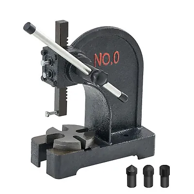 VEVOR Arbor Press 0.5 Ton Manual Desktop Press Lever Mountable Bearing Cast Iron • $47.99