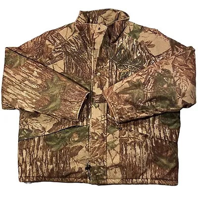 Vintage Cabelas Realtree Camo Hunting Gore Tex Thinsulate Jacket Coat Mens Sz XL • $69.95