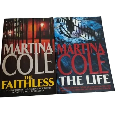 Martina Cole The Faithless And The Life Large Paperback Books Free Postage  • $25.90