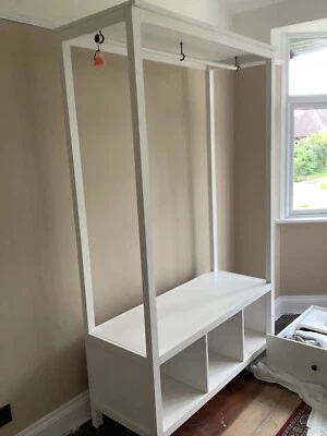 £80 • Buy IKEA Hemnes  Open Wardrobe, White