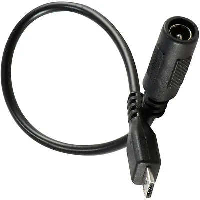 5.5* 2.1mm Female Jack Connector To Micro USB Male Plug Power Charger Cable K89 • $1.88