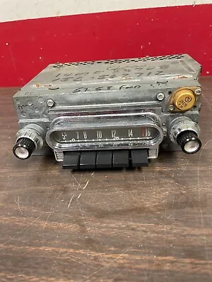 1960 1961 1962 1963 1964 Ford Galaxie Radio With Knobs 1223 • $24.99