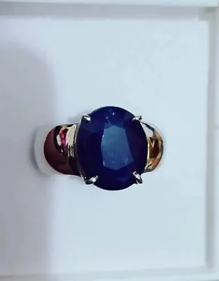 Sapphire Ring For Men Real Sapphire Ring Neelam Ring For Men Royal Blue Sapphire • $67