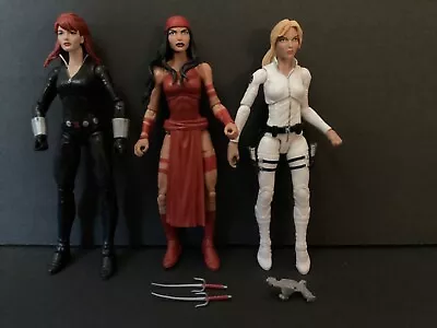 Marvel Legends Lot (Black Widow Elektra & Sharon Carter) • $13