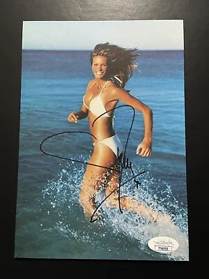 Elle MacPherson Signed 6x8 Sexy Photo Supermodel Bikini Autograph JSA • $79.99