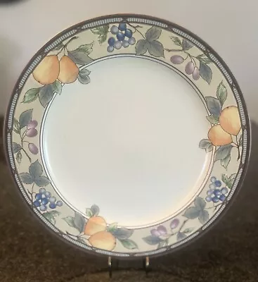 Mikasa Intaglio GARDEN HARVEST CAC29 Dinner Plate 11.25  Did You Break One? • $12