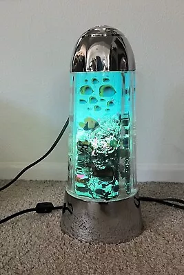 Vintage Rotating Lamp Tropical Fish Coral Reef • $16.99