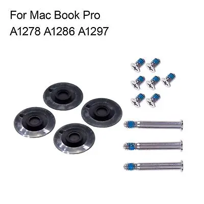 4Pcs Bottom Rubber Feet With Screws Kit Repair MacBook Pro • £5.78