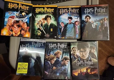 Seven (7) Harry Potter Movies (DVD) Missing Only Order Of The Phoenux • $14.99