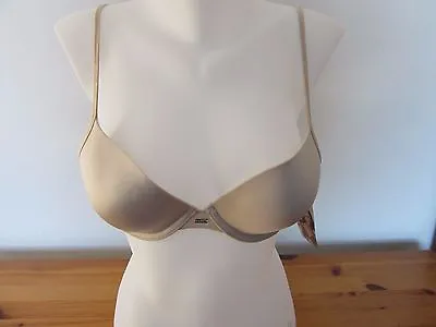 I-Fit Bra Underwired Self Expressions By Maidenform 34C 36A Push Up Beige Nude  • $12.42