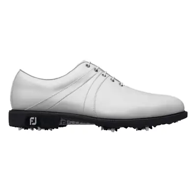 NEW! FootJoy [12] EXTRA-WIDE ICON Black Men's Spikes Golf Shoes 52087-White • $229