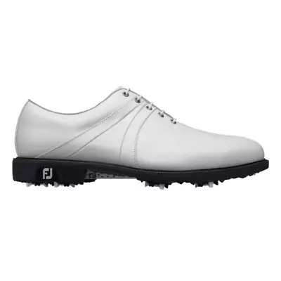 NEW! FootJoy [13] Medium ICON Black Men's Spikes Golf Shoes 52087-White • $229