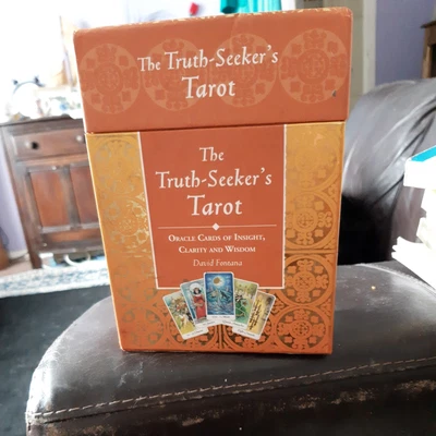 £10 • Buy The Truth Seeker 78 Card Tarot Deck- Hardback Guide Book By David Fontana.