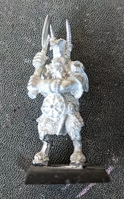 Warhammer Beastman Metal With Battle Axe Super Rare Perfect Condition • $25